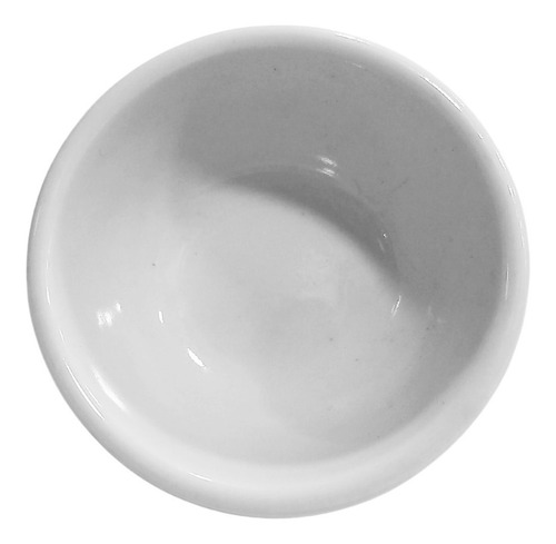 Imagen 3 de 9 de Cazuela Mantequera 6 Cm Porcelana Blanca Condimentos X12 Uni