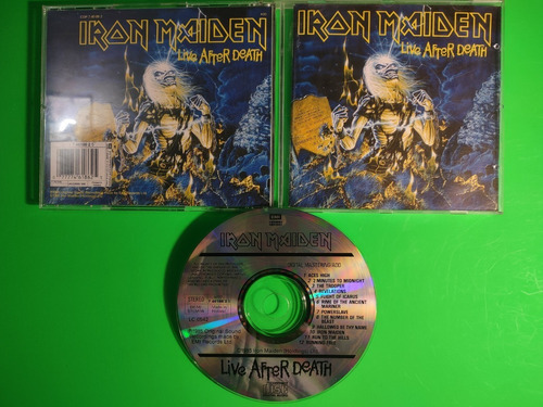 Iron Maiden - Live After Death (cd, 1986, Holanda) 
