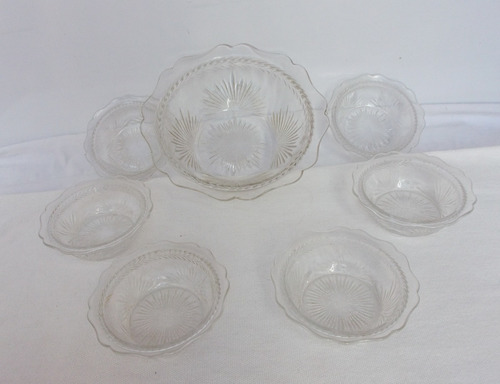 Juego De 6 Tazones Con Ensaladera (Usado)