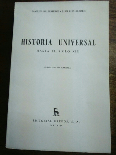 Historia Universal 2 Tomos (ballesteros)