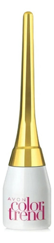 Delineador de olhos líquido Avon Color Trend Delineador Líquido para Ojos cor dourado con acabamento metálico