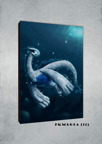 Cuadros Poster Pokemon Lugia 50x70 (gia 11)
