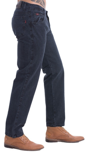 Imagen 2 de 4 de Pantalon Jean Recto Clasico Hombre Talle 48-54
