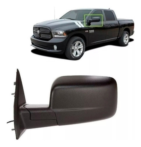 Espejo Derecho Dodge Ram 2009-2012 Electrico Con Defroster