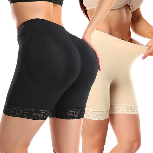 Pantalones Cortos Shapewear Shapewear Para Mujer, Cintura Fa