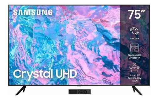 Pantalla 75 Samsung Crystal Uhd 4k Cu7000