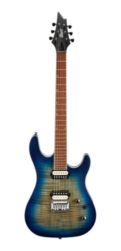 Imagen 1 de 3 de Guitarra eléctrica Cort KX Series KX300 de caoba cobalt burst poro abierto con diapasón de jatoba