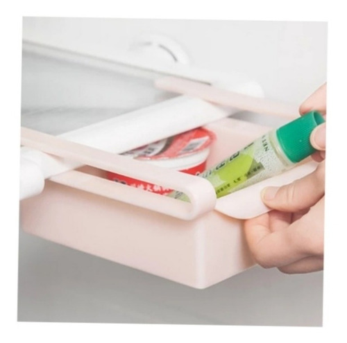 Imagen 8 de 10 de Caja Hermético Almacenamiento Multifunción Refrigerador/mesa