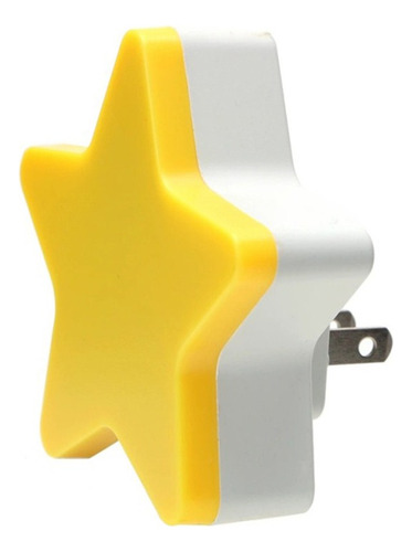 Lámpara Veladora Eléctrica Infantil Con Forma Estrella
