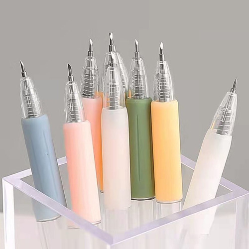Cutter Pen - Set De 3 Cutters En Forma De Lapicero Con Carga