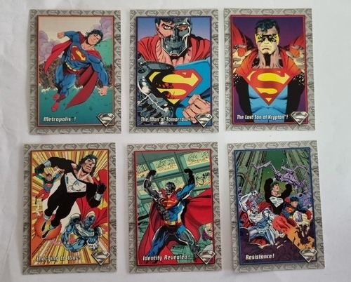 Trading Cards The Return Of Superman X 15 Unidades Mwj T3