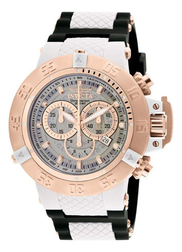 931 Invicta Subaqua Men 50mm Stainless Steel + Plastic Rose