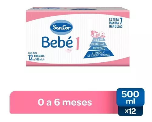 Leche Infantil Líquida Sancor Bebé Etapa 1 x500 ml