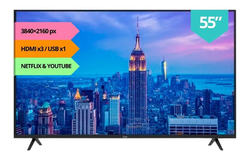 Smart TV RCA X55ANDTV LED Android TV 4K 55" 100V/240V