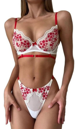 Bikini Sexy De Encaje Ropa Familiar Interior Pijama Fiesta