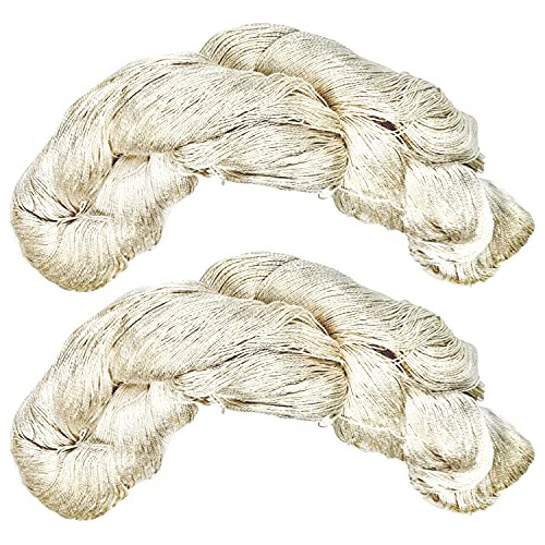 Hilo De Encaje De Seda De Morera Revolution Fibers, 100% Pur