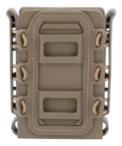 Porta Carregador Fast Mag Acoplagem Universal M4 Ar15 Cor Coyote