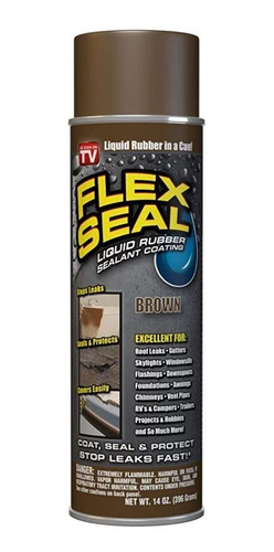 Sellador Líquido De Goma  Flex Seal Colors Brown