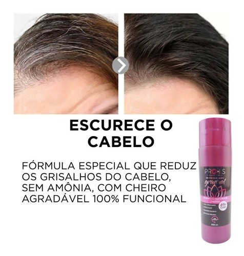 Shampoo Activecolor Escurecedor Para Cabelos Branco Feminino