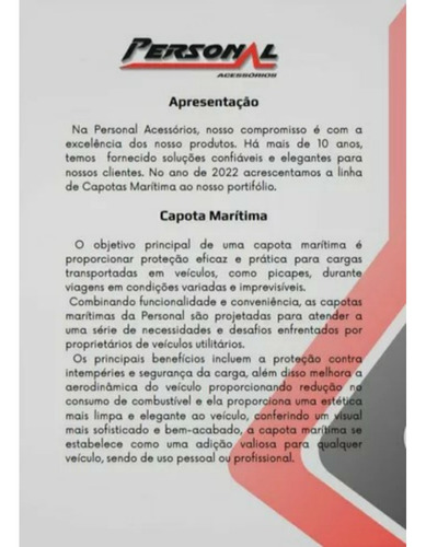 Capota Maritima Fiat Strada Cabine Simples 2020 21 22 A 2024