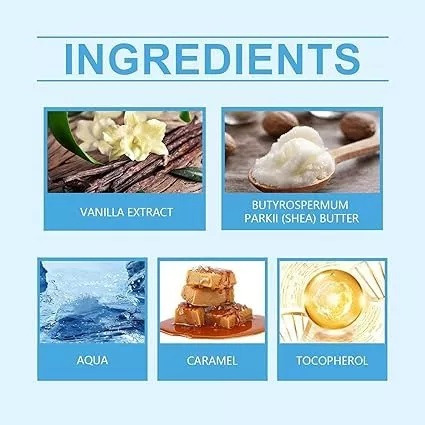 Aceite Corporal Orena Vainilla Y Caramelo,1pc