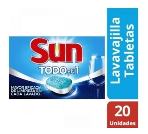 32 Pastillas Lavavajilla Sun (2 Cajas)