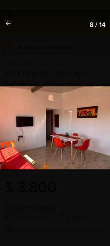 Alquiler En Punta Negra De Casa Confortable A Una Cuadra De La Playa