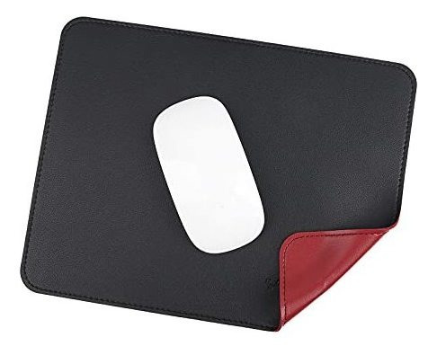 Yxlili Mouse Pad, Doble De Piel De Pu Mat De La Musa, 596z0