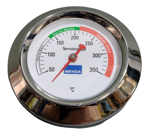 Termómetro Analógico Para Puerta De Horno Hasta 350°c Beyca