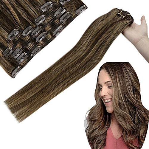 Extensiones De Cabello Clip En Cabello Humano Virgen Remy 20