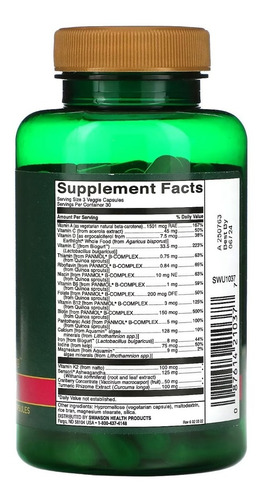 Swanson Real Food Multi Women's Daily 90 Capsulas