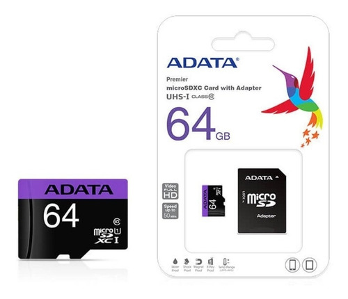 Memoria Micro Sd Adata 64gb