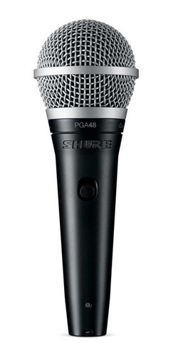 Shure Microfono Cardiode Pga48 Dinámico.para En Vivo Estudio