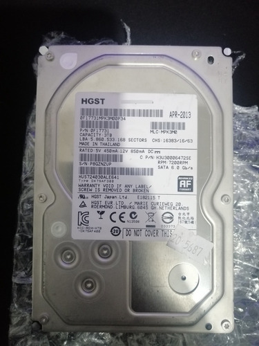 Hdd 3tb Hgst