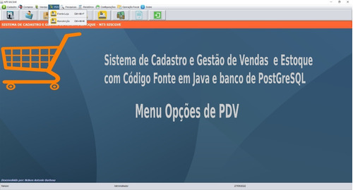 Código Fonte De Sistema De Vendas Em Java - Siscgve