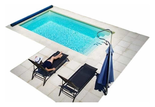 Piscina Fibra Tankes Modelo Gx- 5 De  7x3x1.40 M Kit