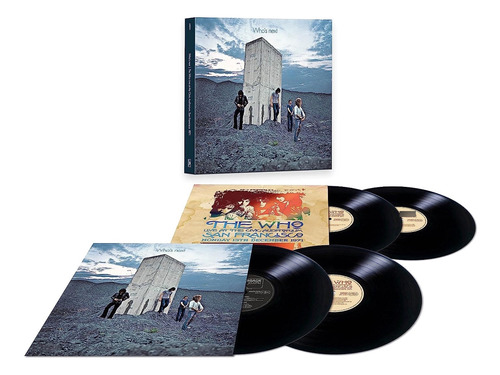 The Who Who's Next San Francisco Live 1971 Vinyl Lp Boxset