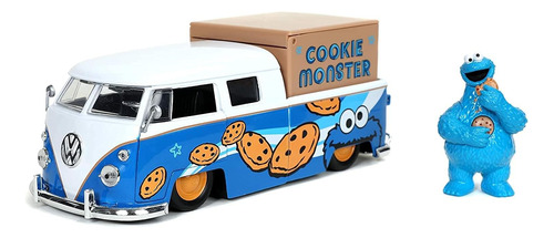Jada 1:24 Diecast 1963 Vw Bus Con Figura Monstruosa De Galle