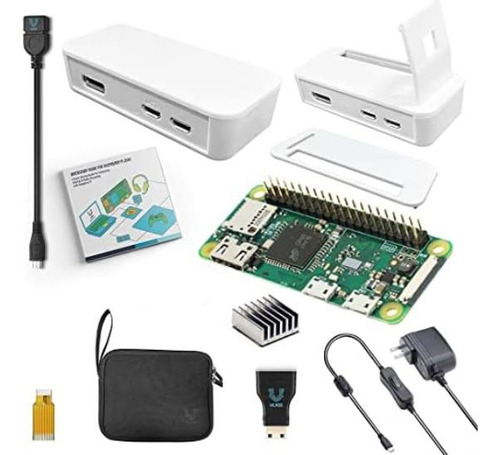 Vilros Raspberry Pi Zero W H (con Encabezado) Kit Básico De 