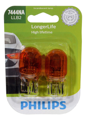 Bombilla Miniatura Philips Automotive Lighting 7444na Longer