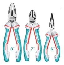 Comprar Kit Set Juego 3 Pinzas  Industrial Universal Punta  Alicate