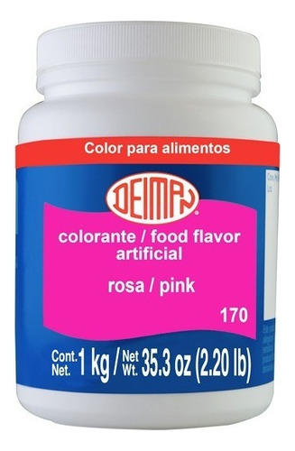 Colorante Comestible Rosa Pink 170 1 Kg