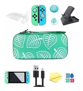 Funda Nintendo Switch Estuche Accesorios Animal Crossing