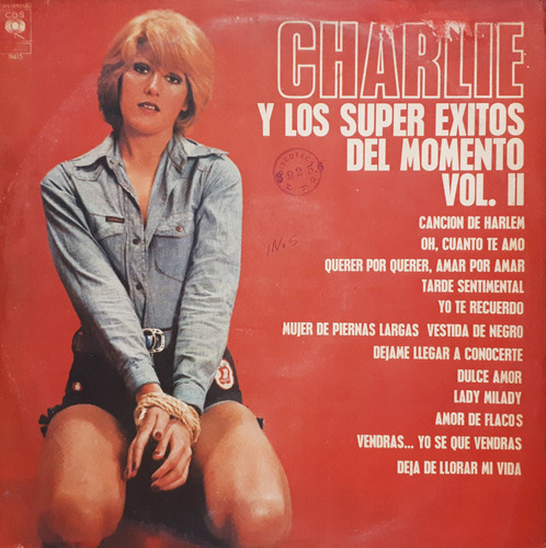Charlie - Charlie Y Los Super Exitos Del Momento Vol. 2 Lp