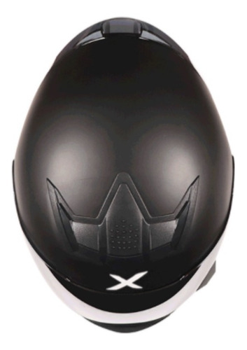 Imagen 7 de 8 de Casco Moto Axor Rage Solid Certificado Dot Y Ece Negro Mate