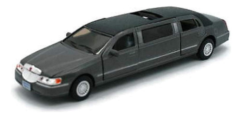 Kinsmart - Limusina Elstica A Escala 1/38 De Lincoln Town 19