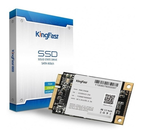 Imagem 1 de 7 de Disco Sólido Ssd/hd/msata Kingfast - 128gb - Frete Grátis