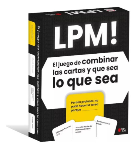 Juego De Mesa Lpm! Combina Cartas Top Toys.