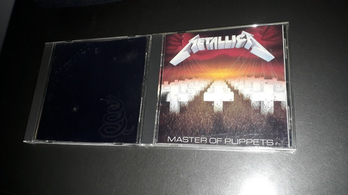 Cd's Importados Metallica The Black Album Master Of Puppets