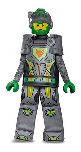 Lego Nexo Knights Disfraz De Niño Aaron Talla S 4-6 Años New
